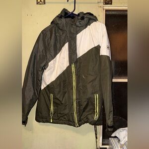 Swiss Tech Black and White Ski Jacket